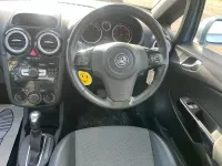 Used Vauxhall Corsa Design Edition 89 HP (65 kW) 2008 Blue Hatchback