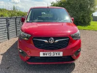 Used Vauxhall Combo S 110 HP (80 kW) 2019 Red MPV