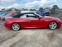 Used BMW 640 Cabriolet M Sport 313 HP (230 kW) 2015 Red Cabriolet