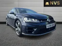 Used VW Golf VII R 2015 Blue Hatchback