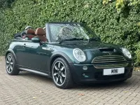 Begagnad Mini Cooper S 2009 Grön Halvkombi
