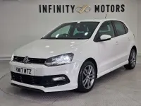Second-hand VW Polo R-line 110 CP (80 kW) 2017 Alb Hatchback