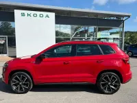 Used Skoda Karoq SportLine 110 HP (80 kW) 2019 Red SUV
