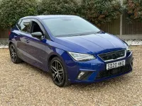 Used Seat Ibiza FR Sport 115 HP (84 kW) 2020 Blue Hatchback