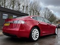 Used Tesla Model S 75 kW (102 HP) 2017 Red Hatchback
