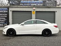 Used Mercedes E220 AMG line 2015 White Coupe