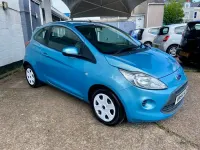 Used Ford Ka 69 HP (50 kW) 2014 Blue Hatchback