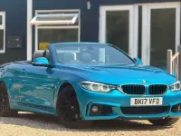 Used BMW 420 M Sport 2017 Blue Cabriolet