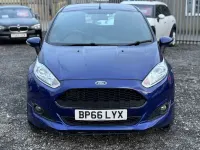 Used Ford Fiesta ST-Line 140 HP (102 kW) 2016 Blue Hatchback