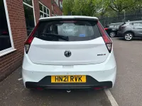 Used MG MG3 Exclusive 106 HP (77 kW) 2021 White Hatchback