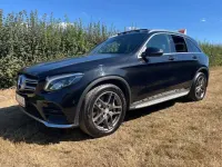 Used Mercedes GLC250 AMG line 204 HP (150 kW) 2016 Black SUV
