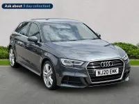 Used Audi A3 Sportback S-Line 150 HP (110 kW) 2020 Grey Hatchback
