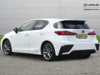 Used Lexus CT200h Sport Line 134 HP (98 kW) 2018 White Hatchback