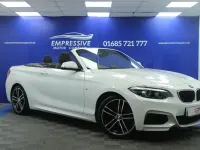 Used BMW 218 M Sport 136 HP (100 kW) 2020 White Cabriolet