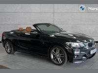 Used BMW 225 M Sport 224 HP (164 kW) 2018 Black sapphire Cabriolet