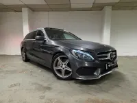 Used Mercedes C250 AMG Line Premium 204 HP (150 kW) 2015 Grey Estate