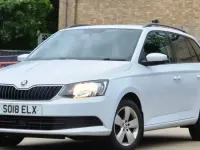 Used Skoda Fabia SE 2018 White Estate