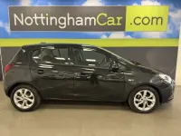 Used Vauxhall Corsa S 90 HP (66 kW) 2015 Black Hatchback