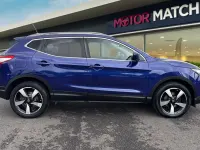 Used Nissan Qashqai N-TEC 110 HP (80 kW) 2015 Blue SUV