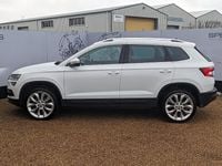 Used Skoda Karoq 150 HP (110 kW) 2018 White SUV