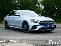 Used Mercedes E300 AMG line 2020 Silver Sedan