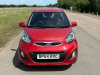 Used Kia Picanto 68 HP (50 kW) 2015 Red Hatchback