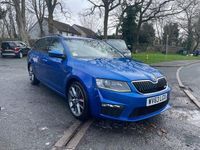 Used Skoda Octavia vRS 184 HP (135 kW) 2013 Blue Estate
