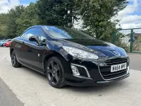 Used Peugeot 308 CC Roland Garros 2014 Black Cabriolet