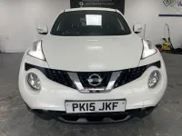 Begagnad Nissan Juke Acenta Premium 2015 Vit SUV