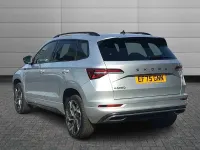 Used Skoda Karoq SportLine 110 HP (80 kW) 2025 Brilliant silver metallic SUV