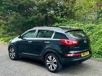 Begagnad Kia Sportage 2012 Svart SUV