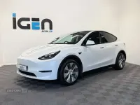 Używany Tesla Model Y Long Range AWD 378 kW (514 KM) 2022 Biały SUV