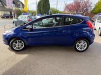 Used Ford Fiesta Zetec 82 HP (60 kW) 2014 Blue Hatchback