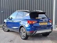 Used Seat Arona XCELLENCE 115 HP (84 kW) 2021 Blue SUV