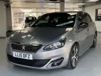 Used Peugeot 308 GT-line 2015 Grey Hatchback