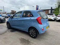 Used Kia Picanto Air 68 HP (50 kW) 2012 Blue Hatchback