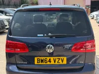 Used VW Touran 140 HP (102 kW) 2015 Blue MPV