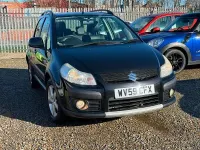Used Suzuki SX4 GLX 106 HP (77 kW) 2009 Black Hatchback