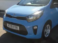Second-hand Kia Picanto 66 CP (48 kW) 2019 Albastru Hatchback