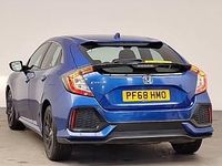 Used Honda Civic SE 126 HP (92 kW) 2019 Blue Hatchback