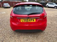 Used Ford Fiesta Zetec 2009 Red Hatchback