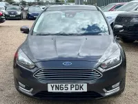 Used Ford Focus Titanium 125 HP (91 kW) 2015 Grey Hatchback