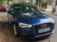 Used Audi A3 S-Line 150 HP (110 kW) 2014 Blue Hatchback
