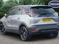 Used Vauxhall Crossland GS Line 110 HP (80 kW) 2022 Grey SUV