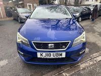 Used Seat Leon FR 150 HP (110 kW) 2018 Blue Hatchback