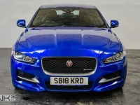Used Jaguar XE R-Sport 180 HP (132 kW) 2018 Blue Sedan