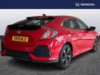 Used Honda Civic SR 126 HP (92 kW) 2019 Red Hatchback