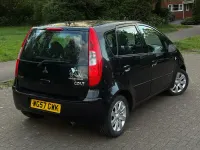 Used Mitsubishi Colt 2008 Black Hatchback