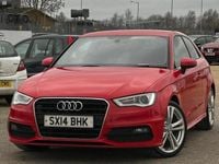 Used Audi A3 S-Line 150 HP (110 kW) 2014 Red Hatchback