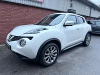 Used Nissan Juke Tekna 2014 White SUV